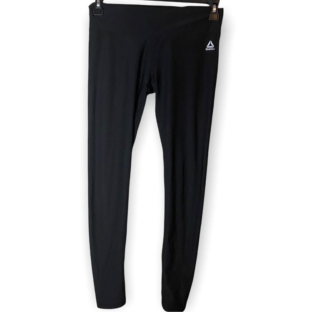 REEBOK Black Workout Active Wear Skinny leggings